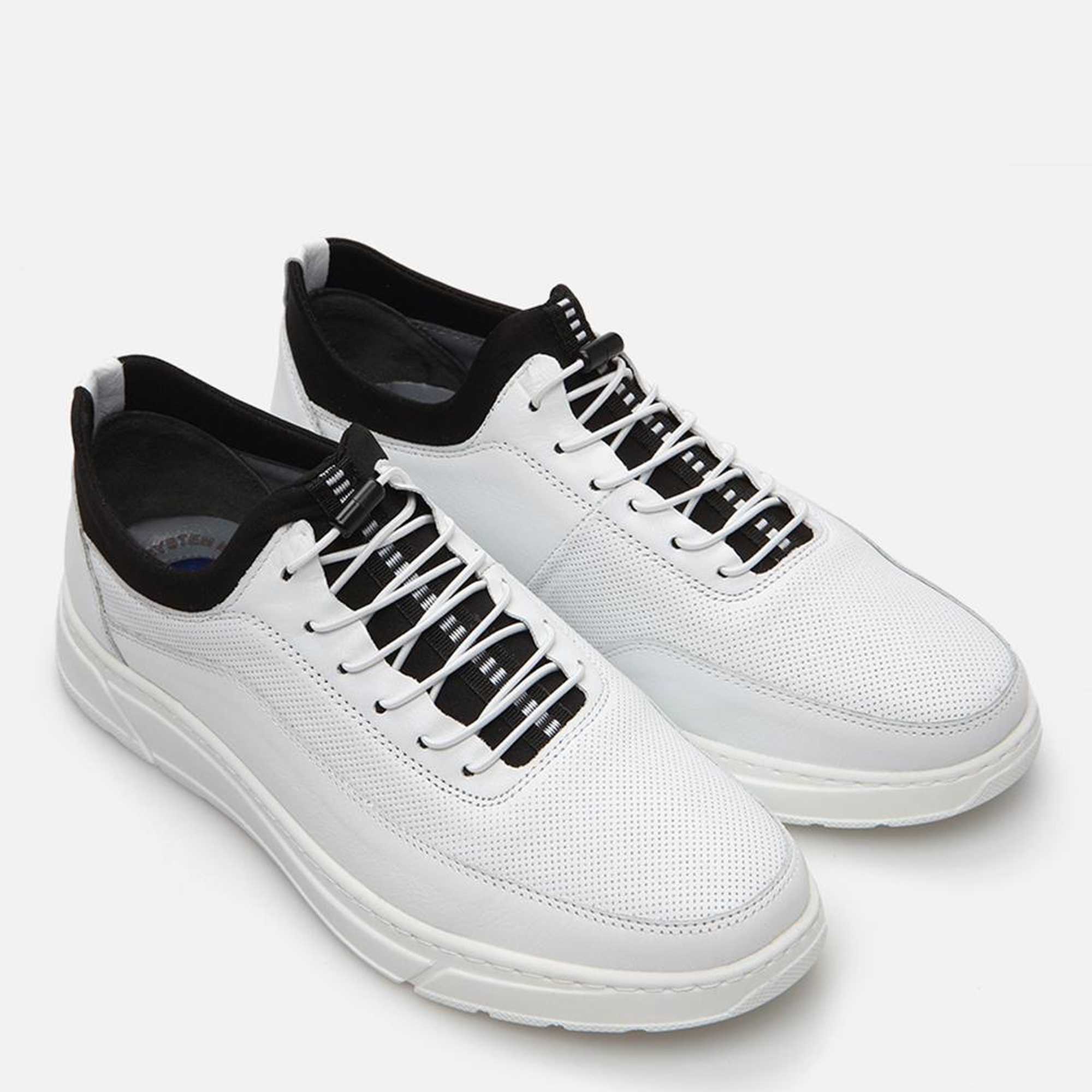 Erkek Deri Beyaz Spor Ayakkabı