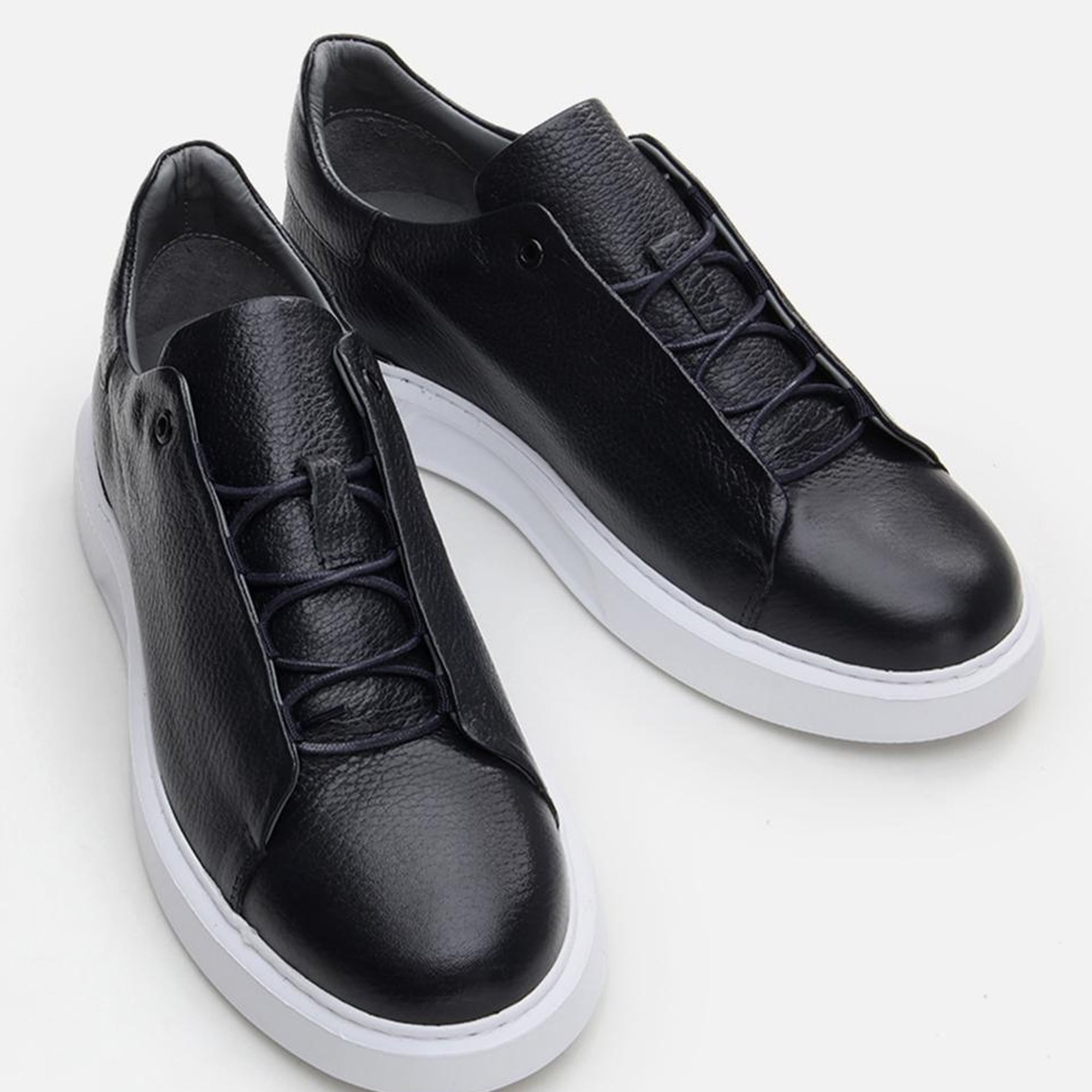 Erkek Deri Lacivert Günlük Ayakkabı