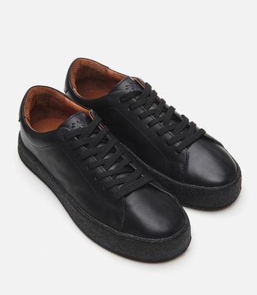  Erkek Deri Siyah Günlük Ayakkabı