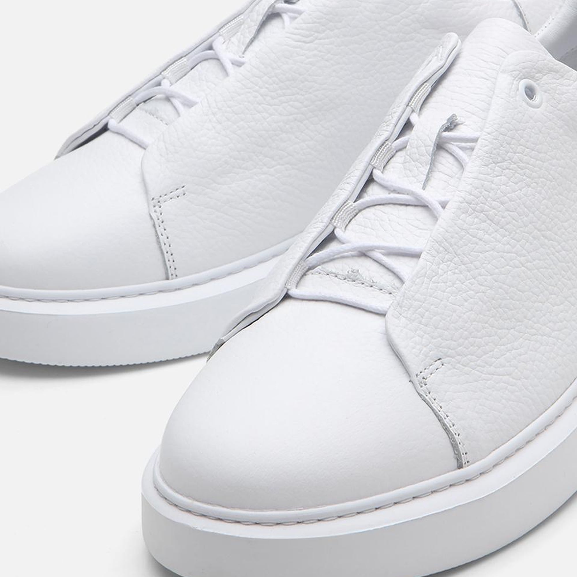 Erkek Deri Beyaz Günlük Ayakkabı