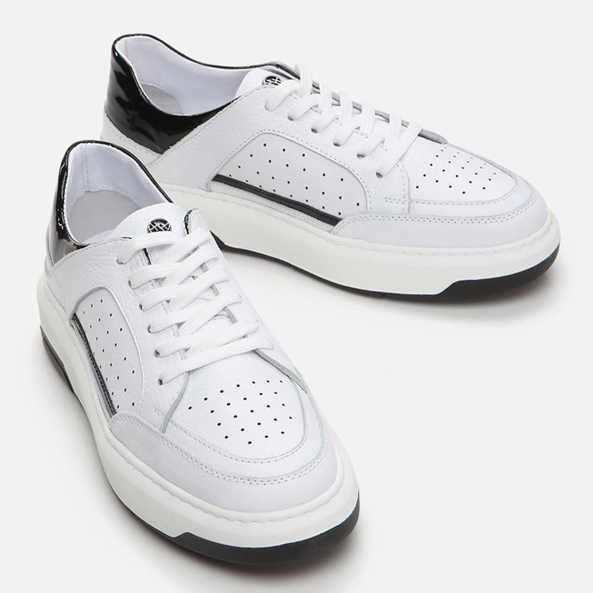 Erkek Deri Beyaz Günlük Ayakkabı