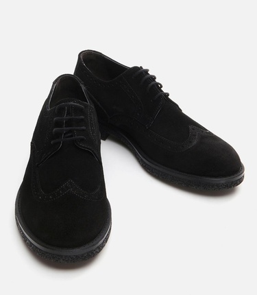  Erkek Deri Siyah Günlük Ayakkabı