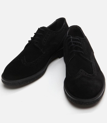  Erkek Deri Siyah Günlük Ayakkabı