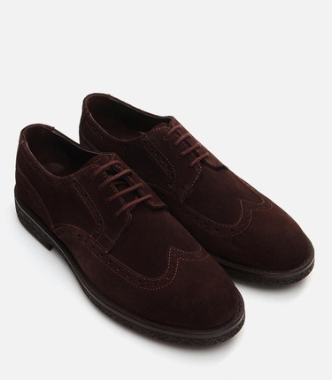  Erkek Deri Kahverengi Günlük Ayakkabı