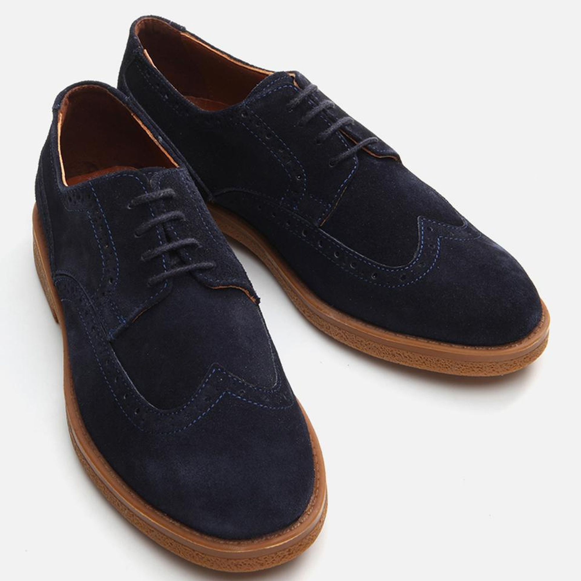 Erkek Deri Lacivert Günlük Ayakkabı