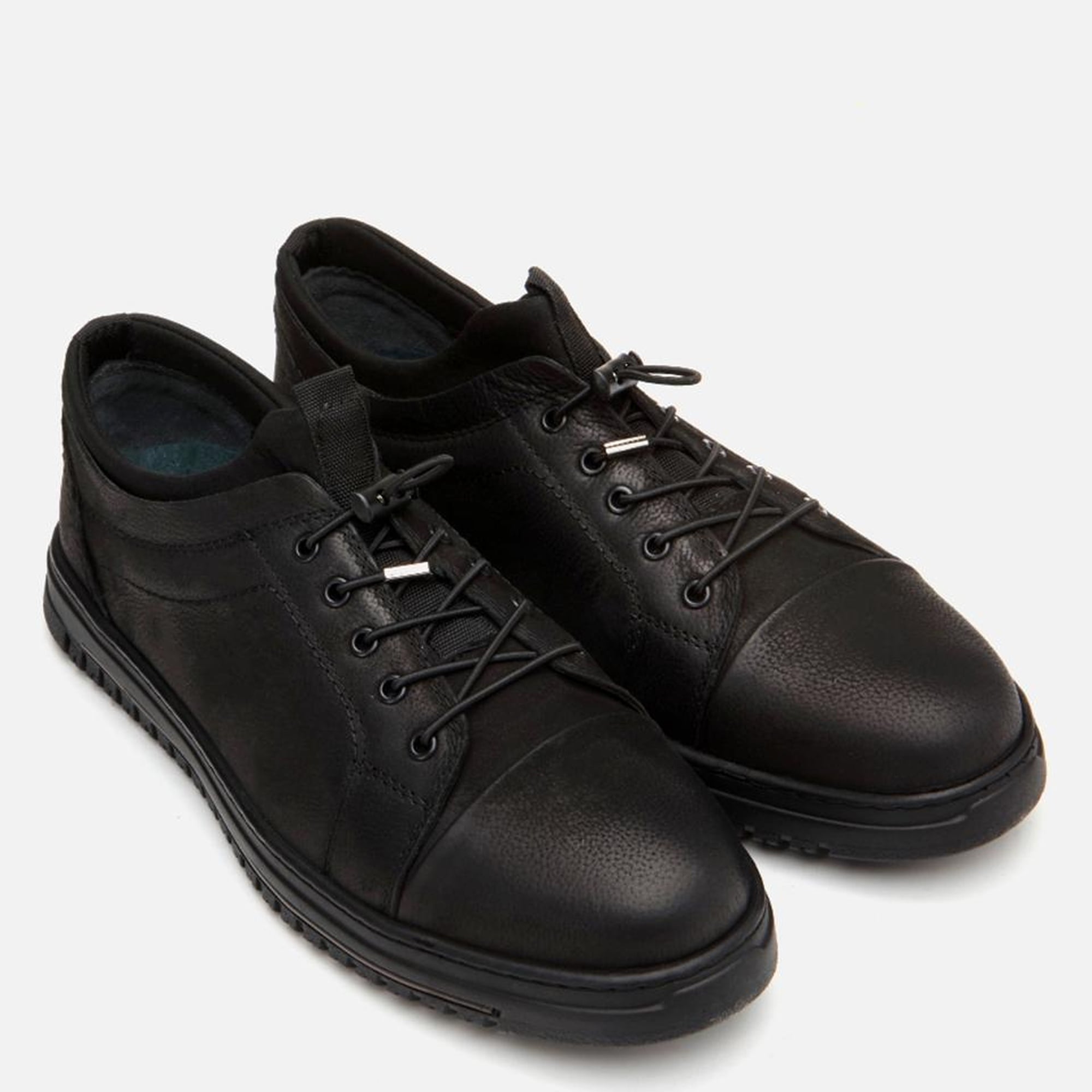 Erkek Deri Siyah Günlük Ayakkabı