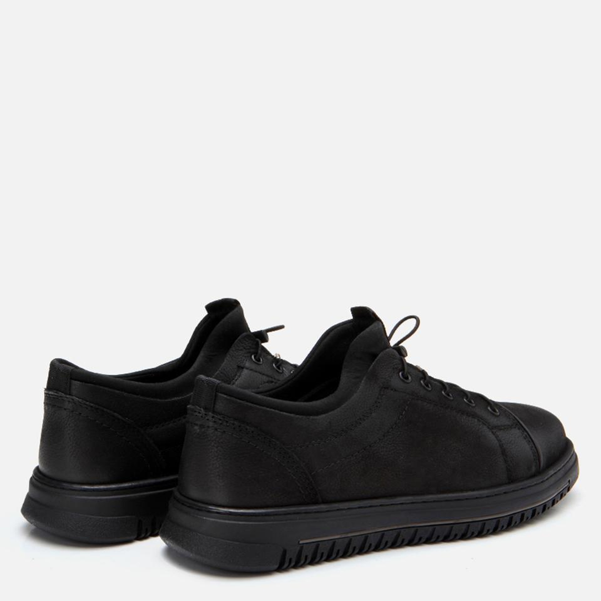 Erkek Deri Siyah Günlük Ayakkabı