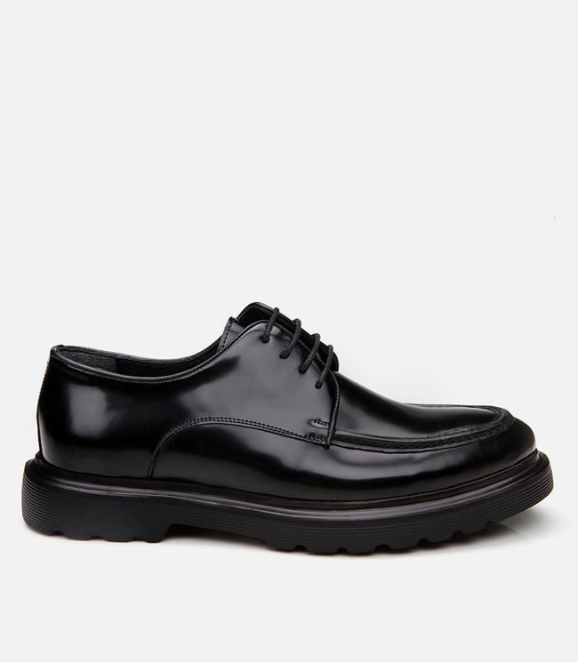  Erkek Deri Siyah Günlük Ayakkabı