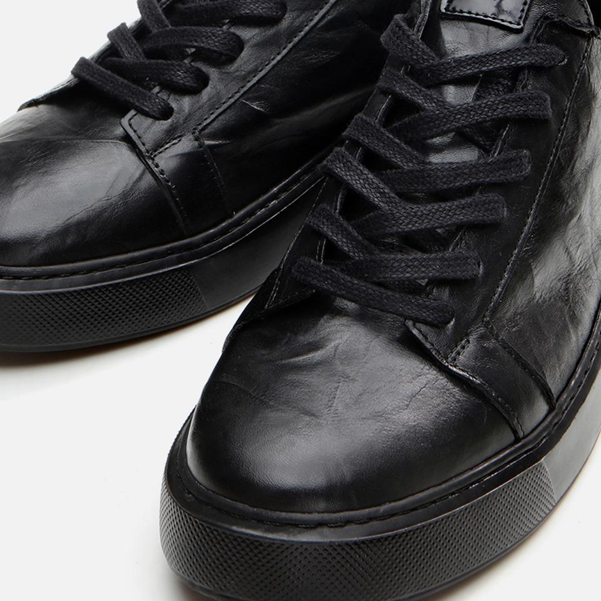 Erkek Deri Siyah Günlük Ayakkabı