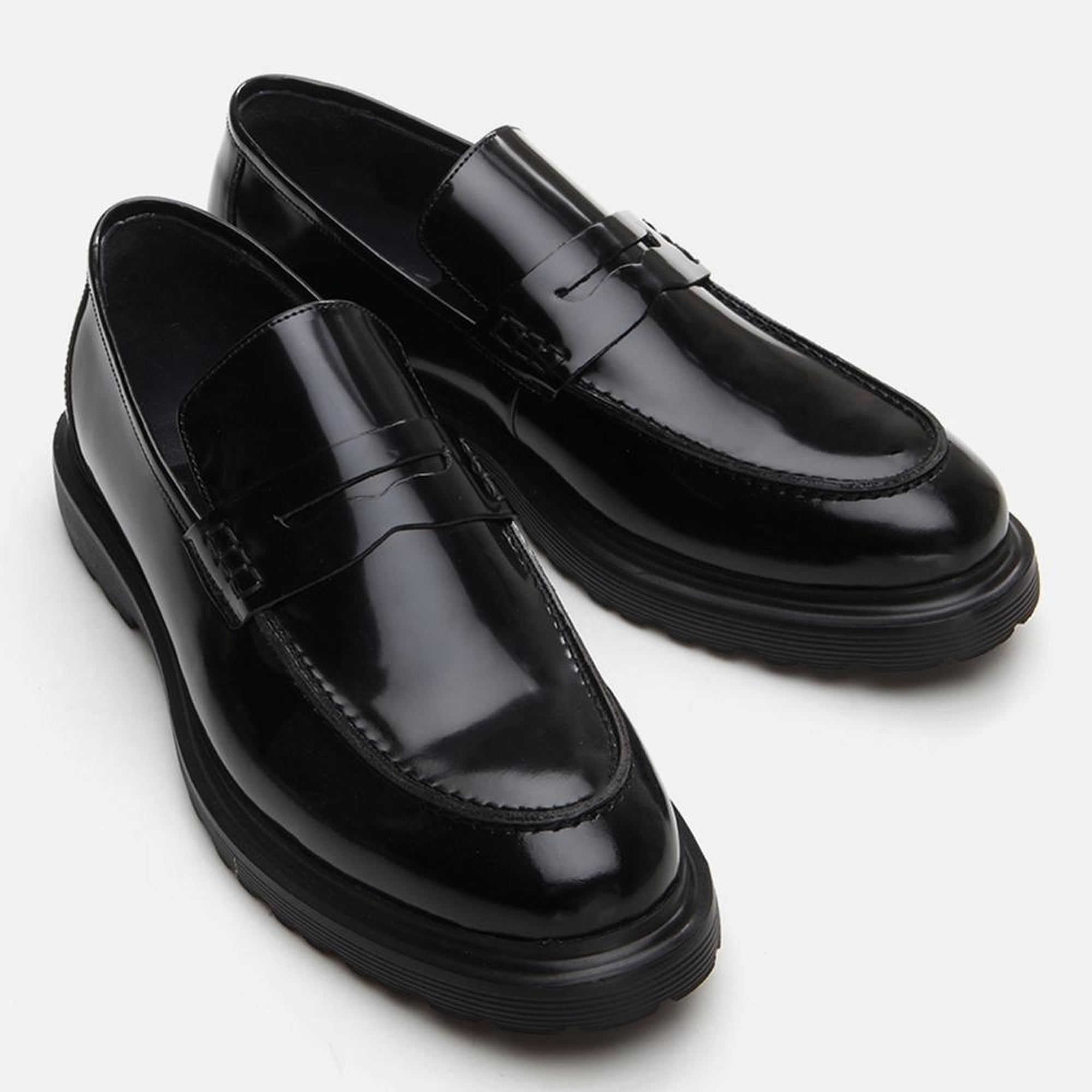 Erkek Deri Siyah Loafer