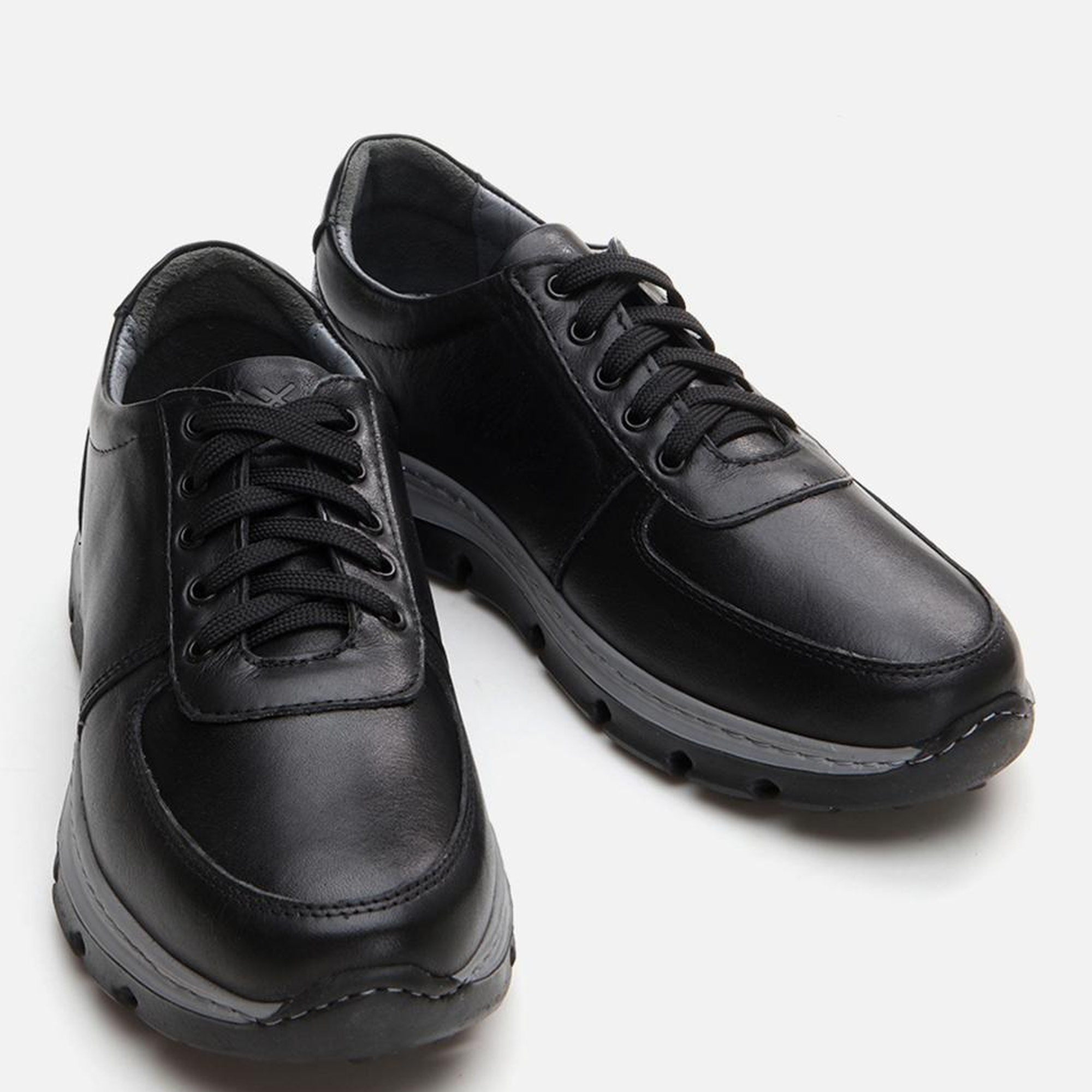 Erkek Deri Siyah Günlük Ayakkabı