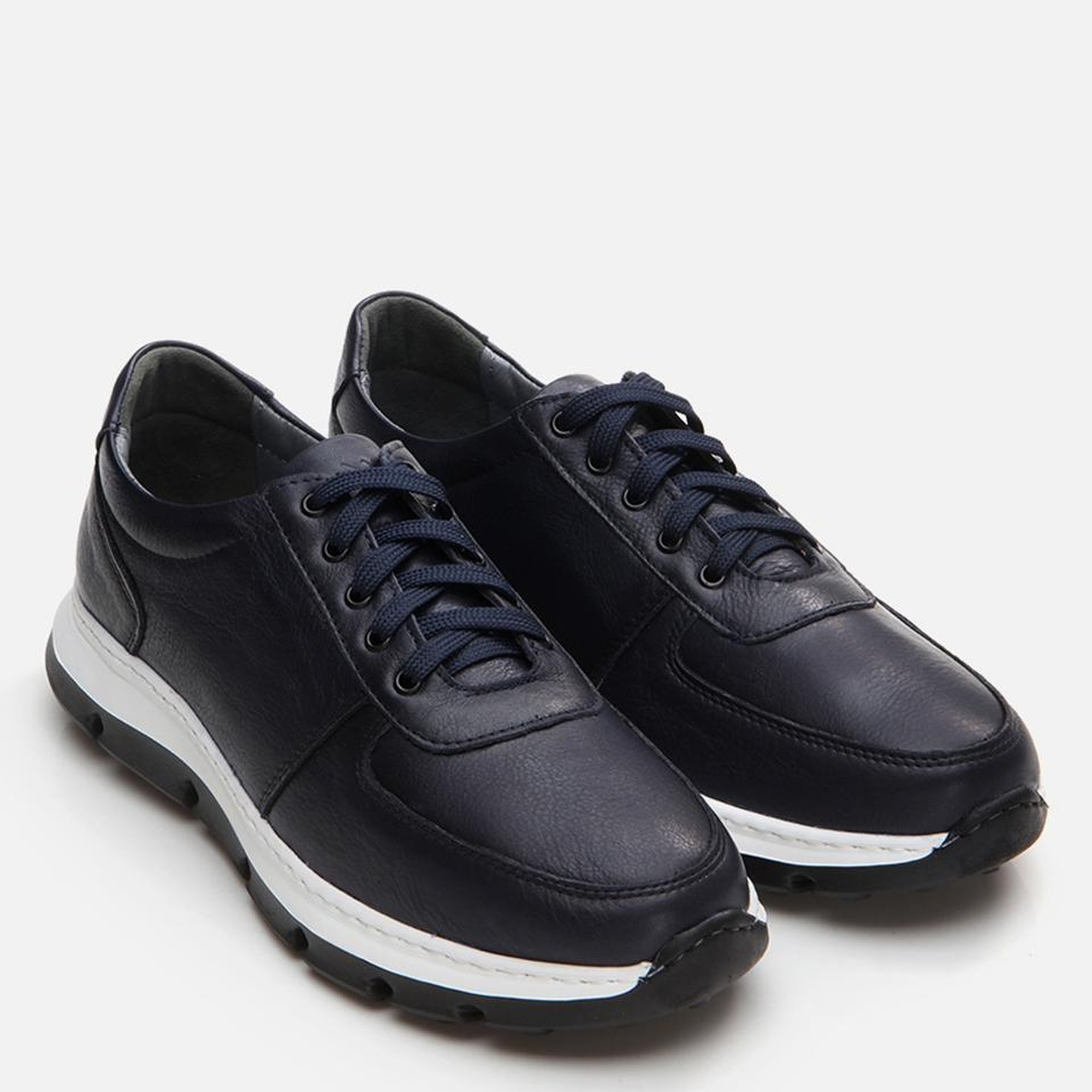 Erkek Deri Lacivert Günlük Ayakkabı