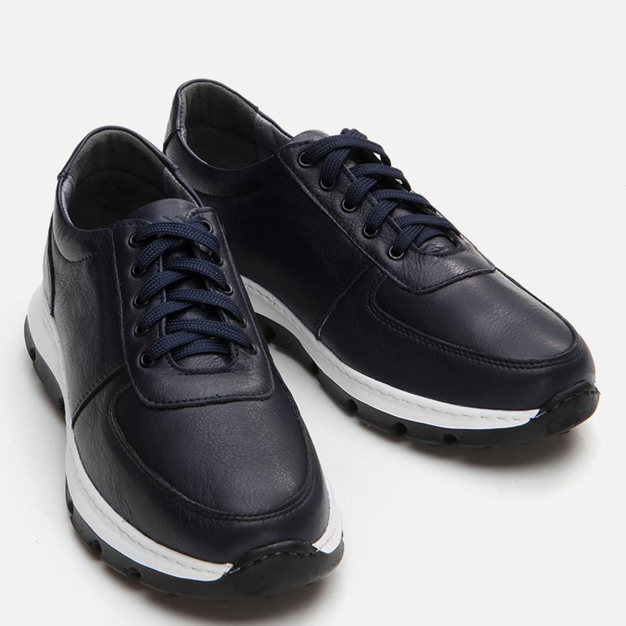 Erkek Deri Lacivert Günlük Ayakkabı