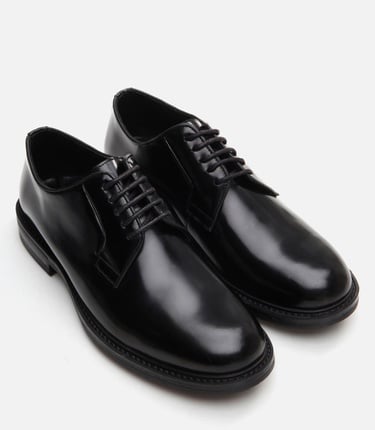  Erkek Deri Siyah Günlük Ayakkabı