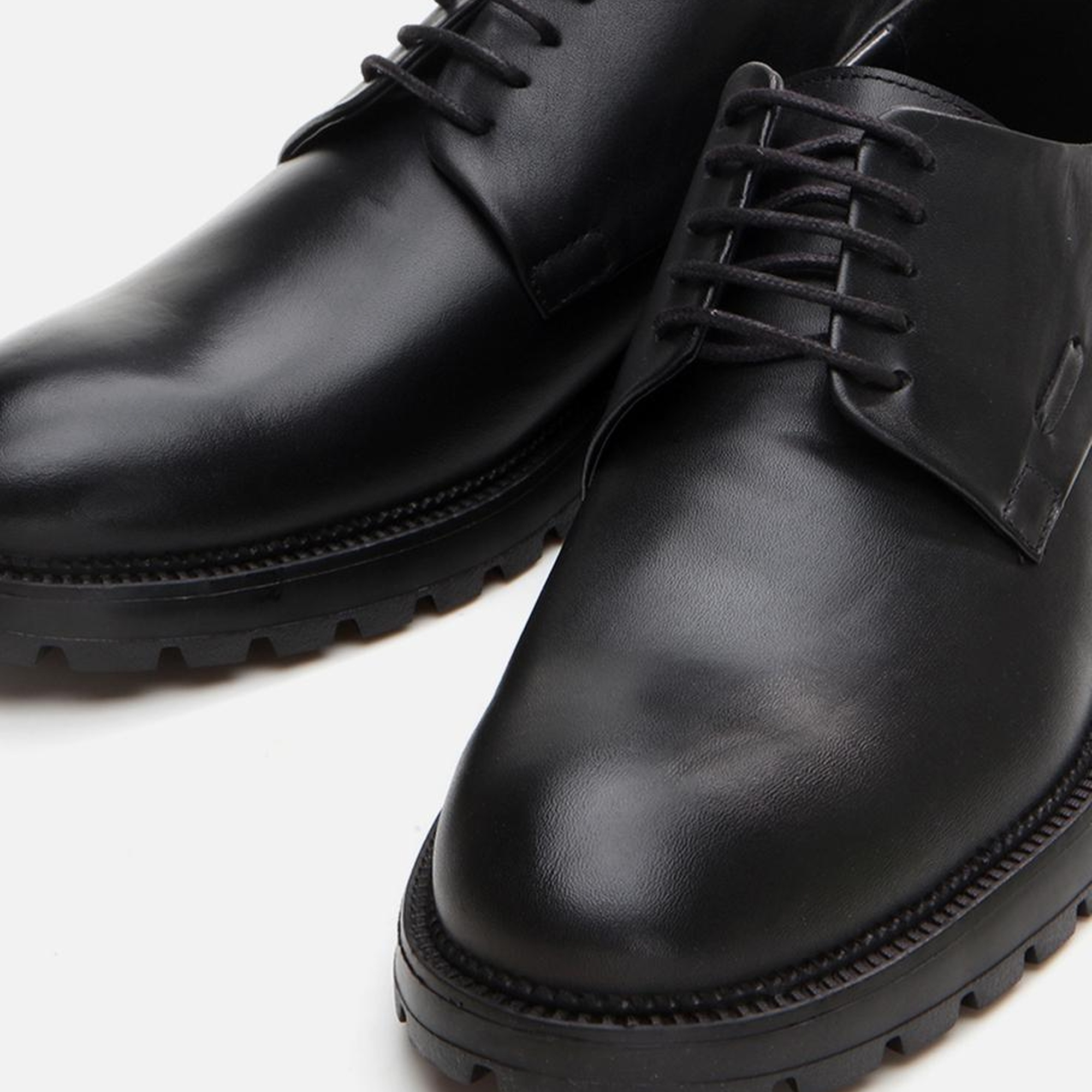 Erkek Deri Siyah Günlük Ayakkabı