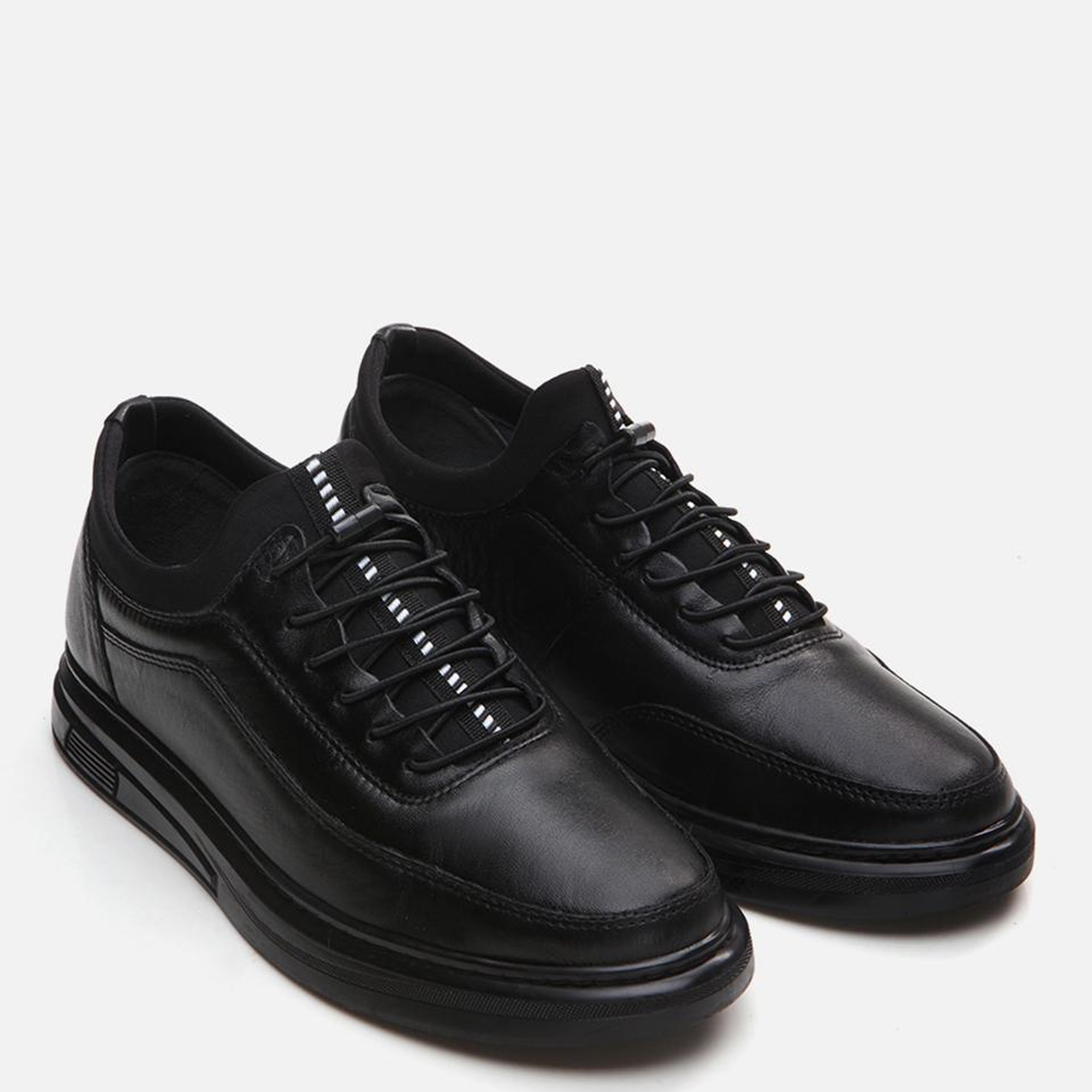 Erkek Deri Siyah Günlük Ayakkabı