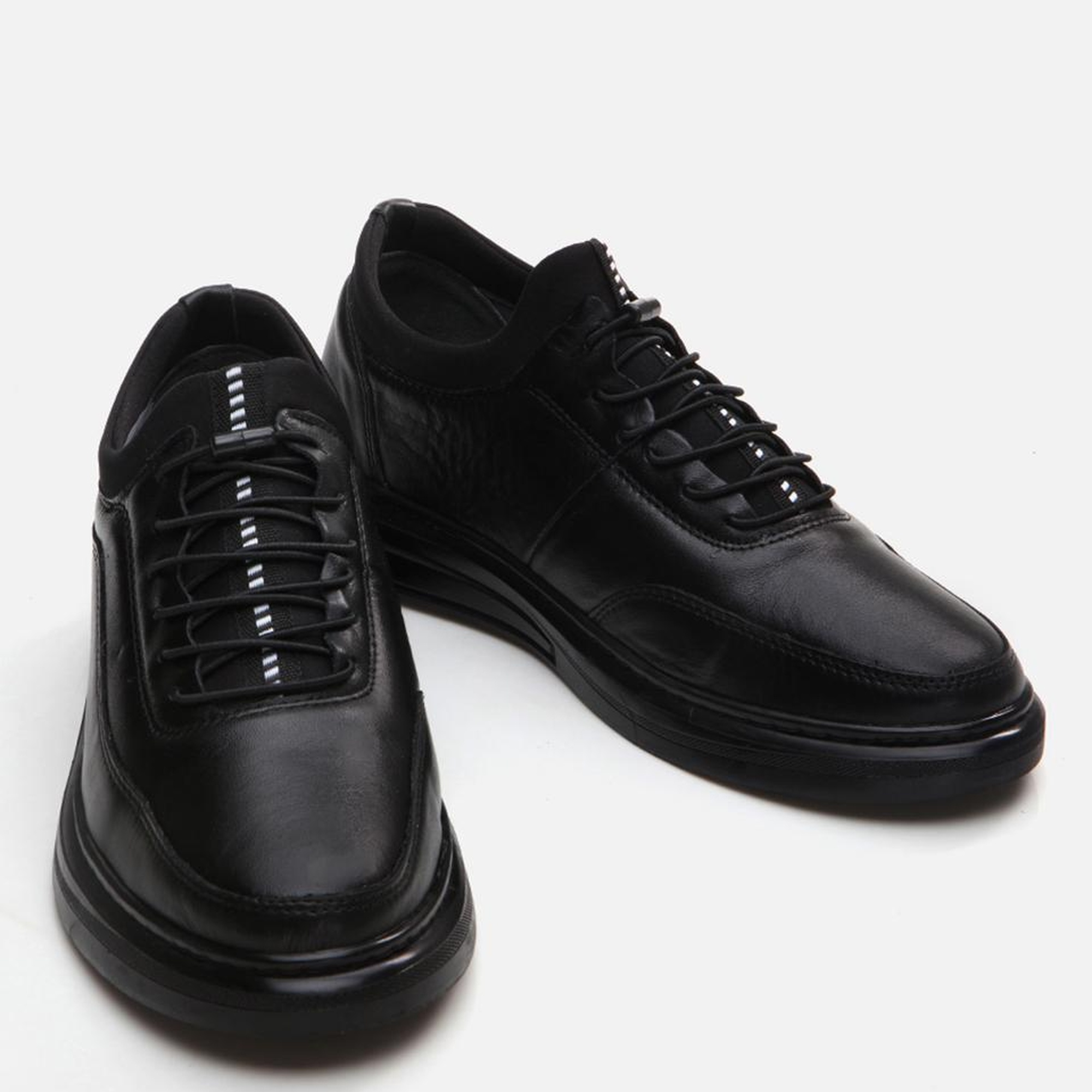 Erkek Deri Siyah Günlük Ayakkabı