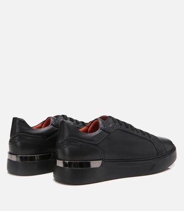  Erkek Deri Siyah Günlük Ayakkabı