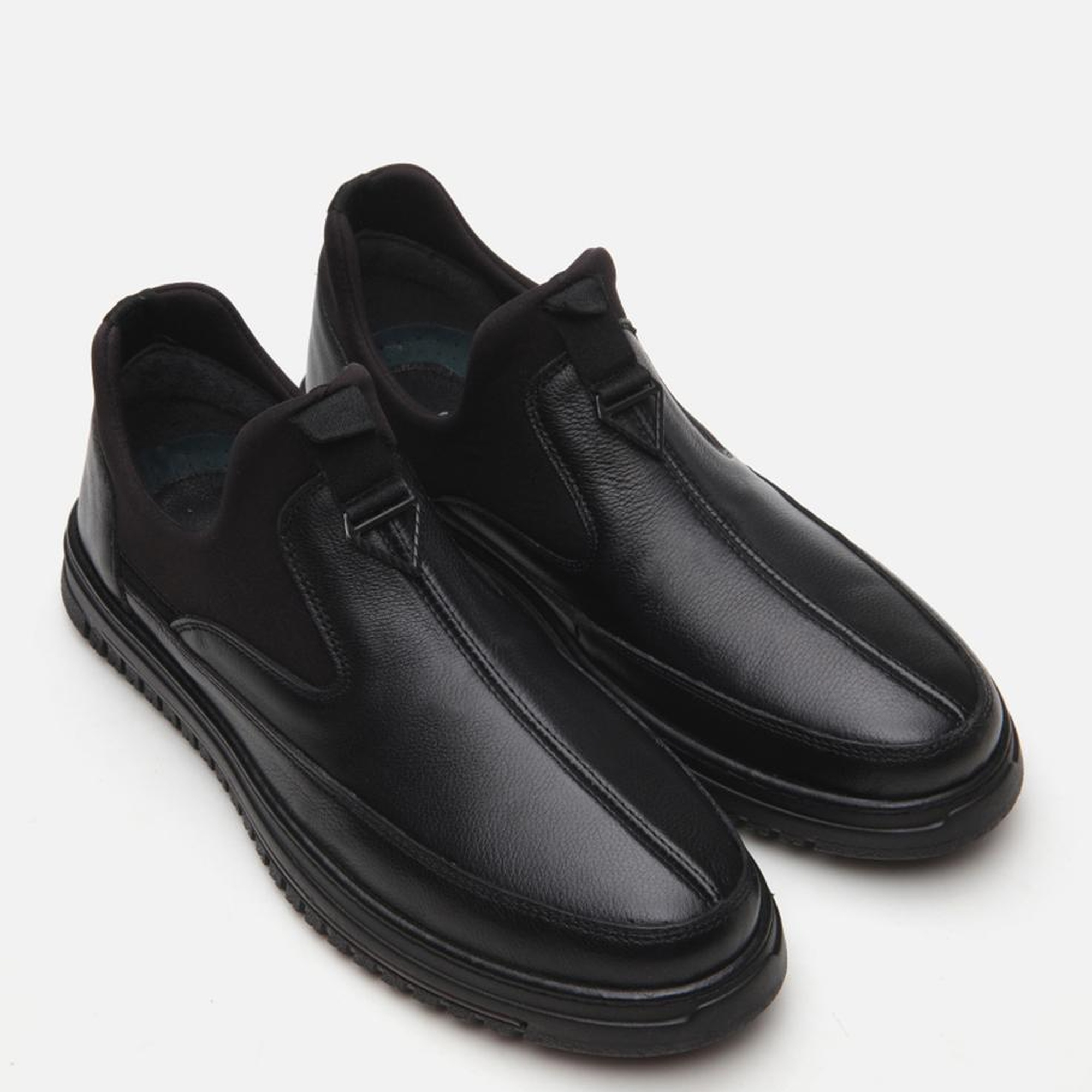 Erkek Deri Siyah Günlük Ayakkabı