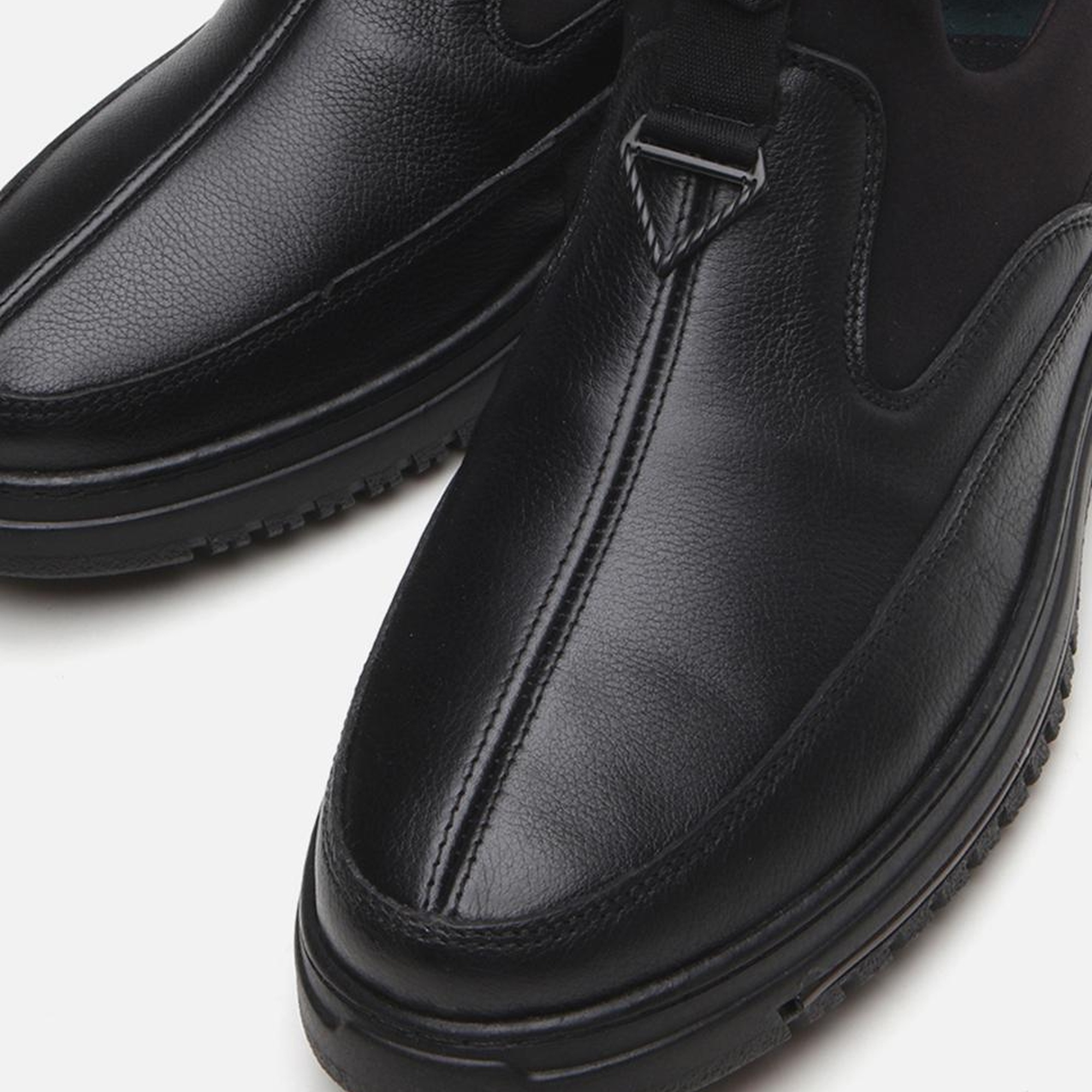 Erkek Deri Siyah Günlük Ayakkabı