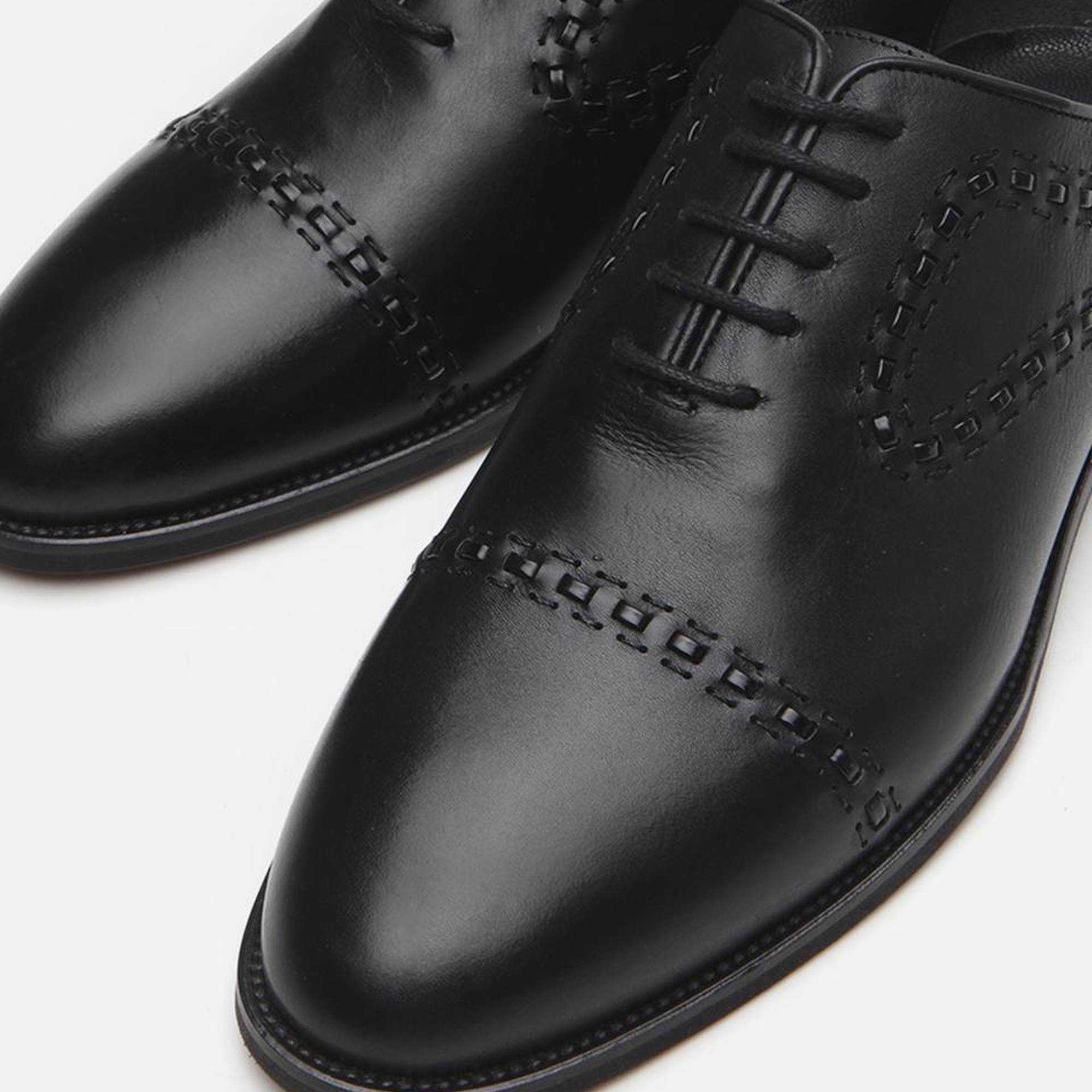 Erkek Deri Siyah Klasik Ayakkabı