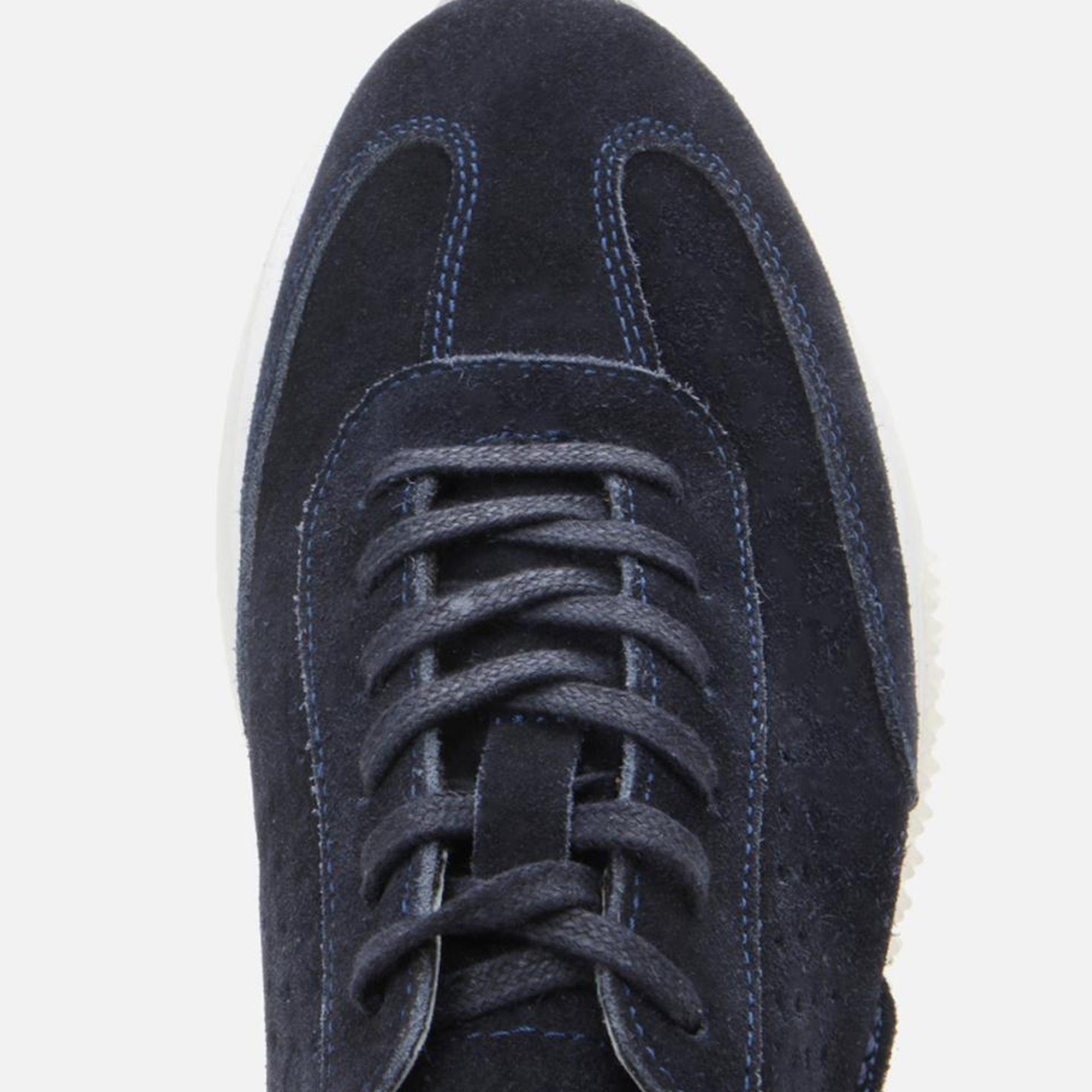 Erkek Süet Deri Lacivert Spor Ayakkabı