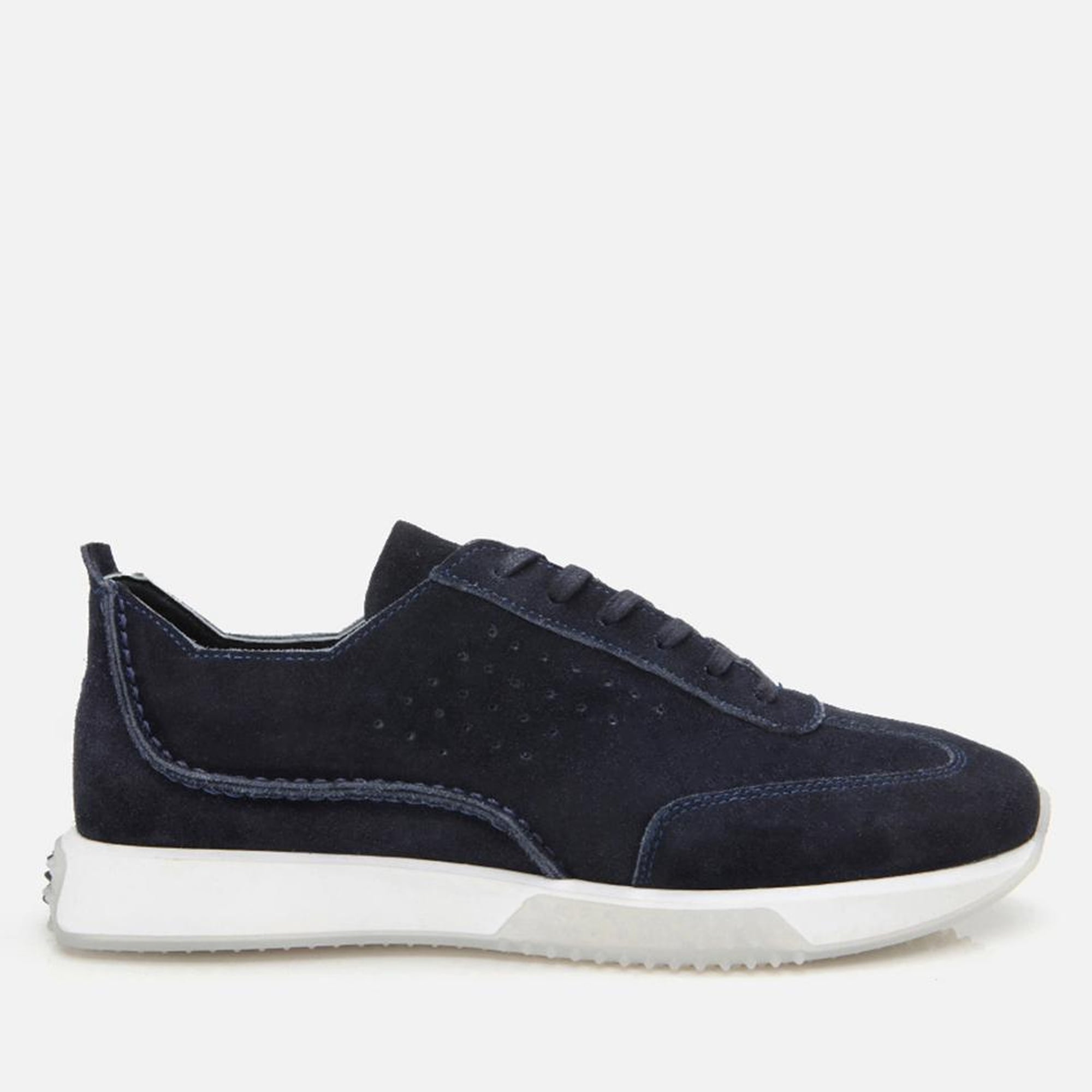 Erkek Süet Deri Lacivert Spor Ayakkabı