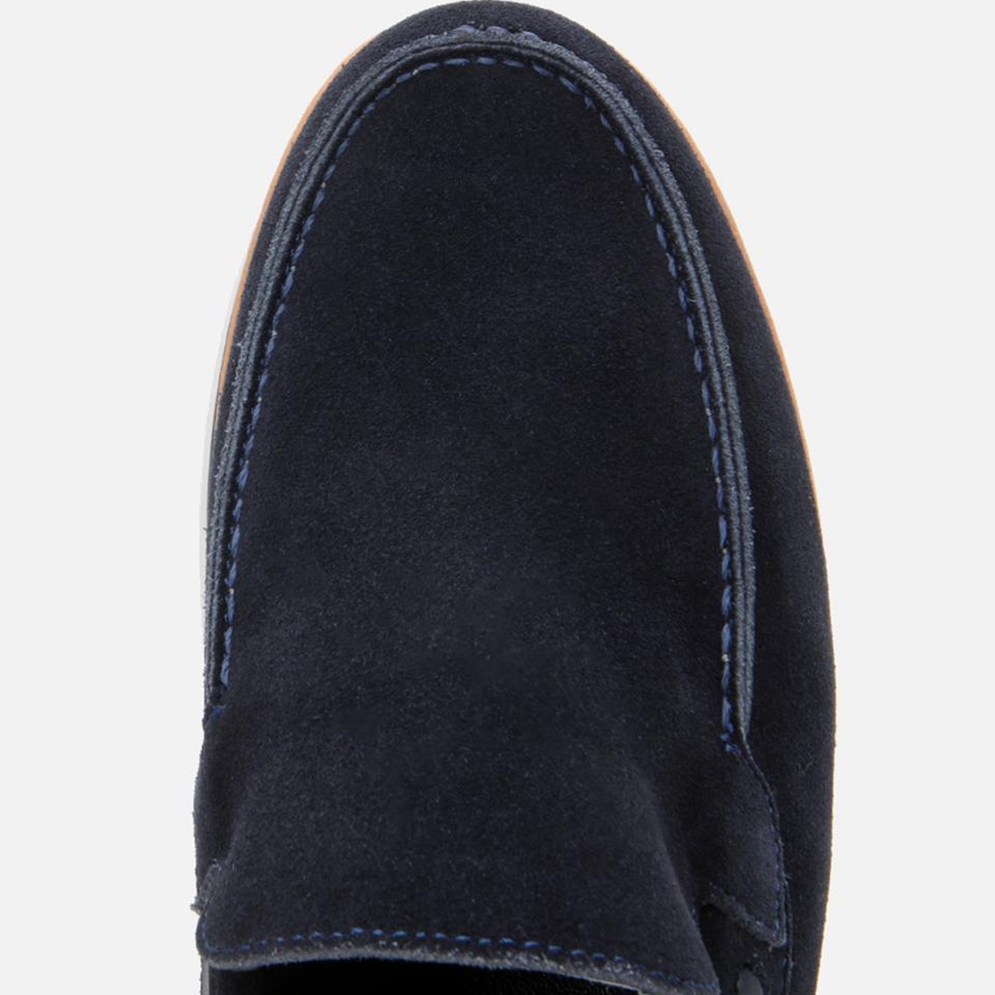 Erkek Süet Deri Lacivert Rahat Loafer