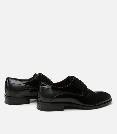  Erkek Deri Siyah Klasik Ayakkabı