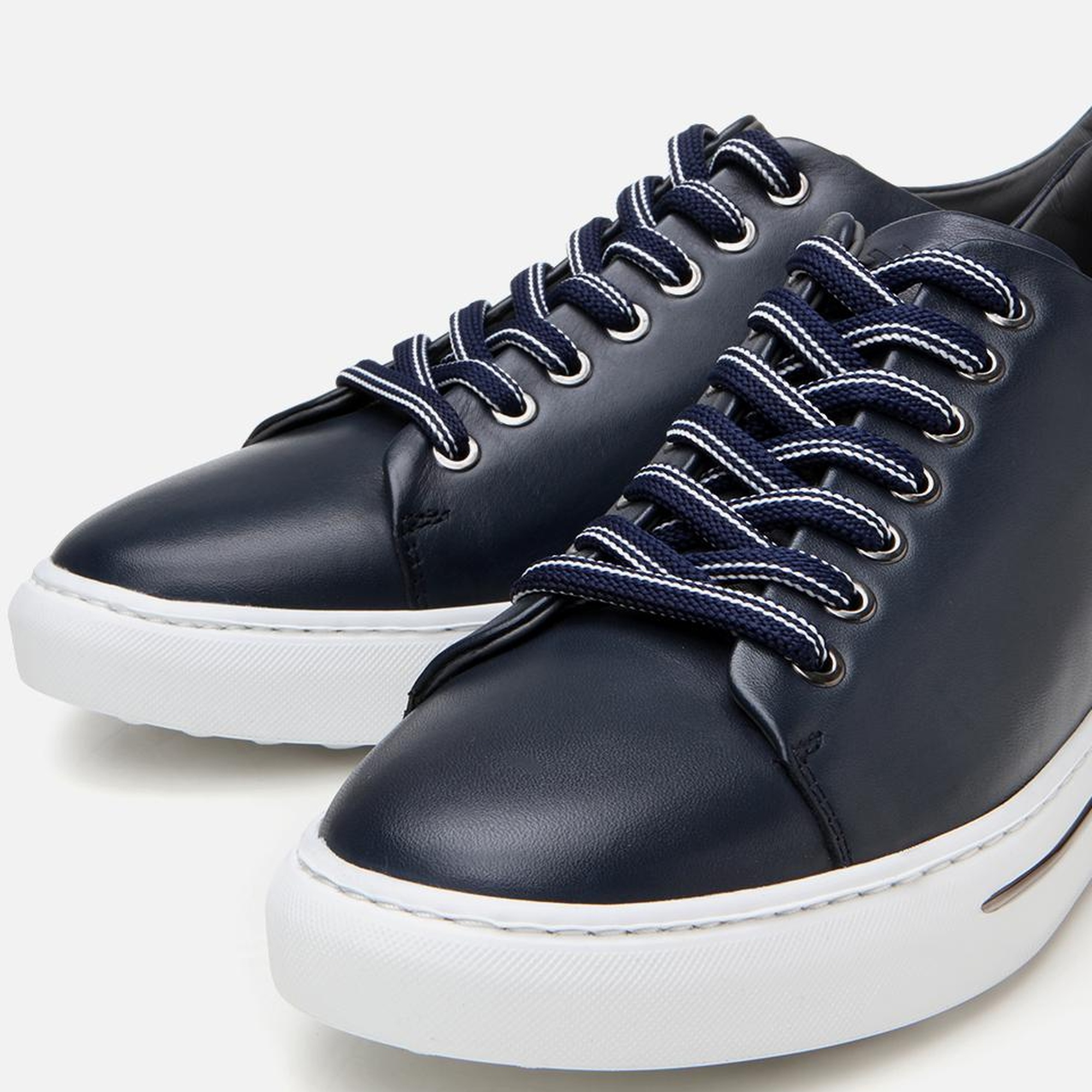 Erkek Deri Lacivert Günlük Ayakkabı