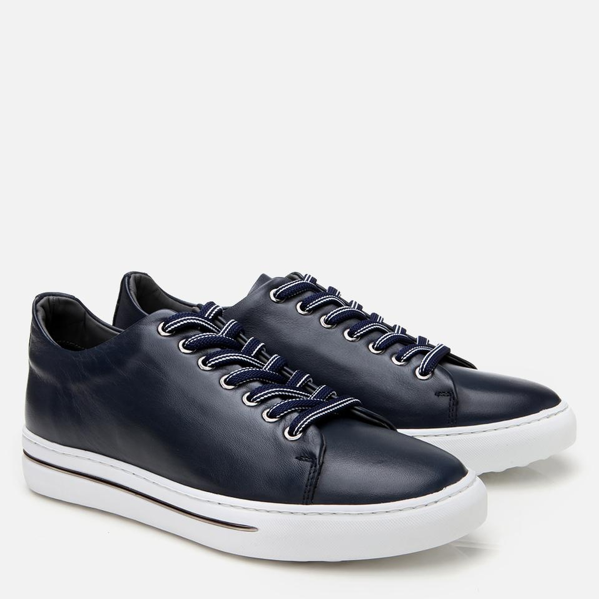 Erkek Deri Lacivert Günlük Ayakkabı