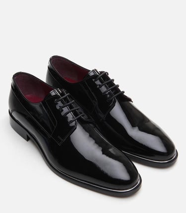  Erkek Deri Siyah Klasik Ayakkabı