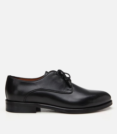  Erkek Deri Siyah Klasik Ayakkabı