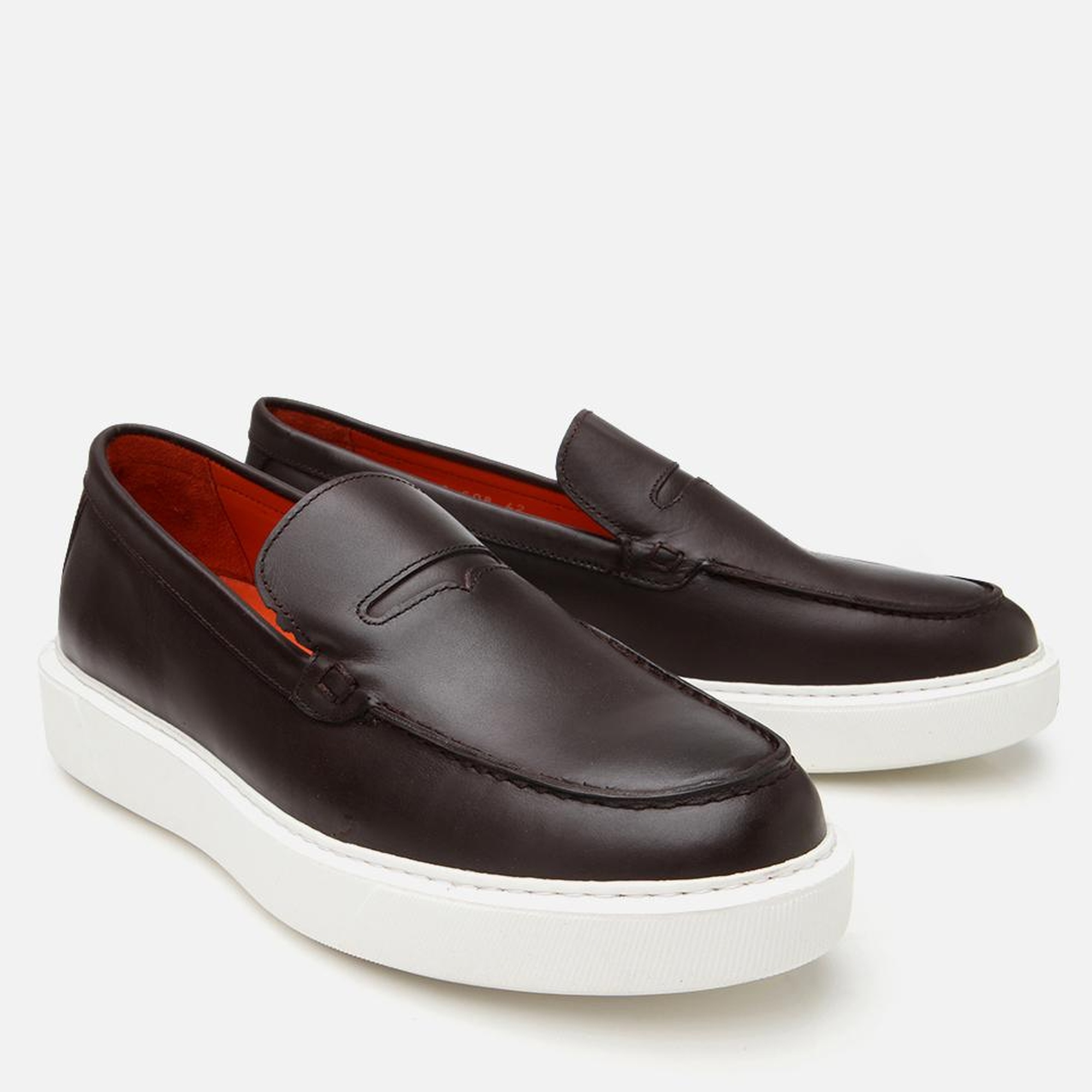 Erkek Deri Kahverengi Hafif Tabanlı Loafer