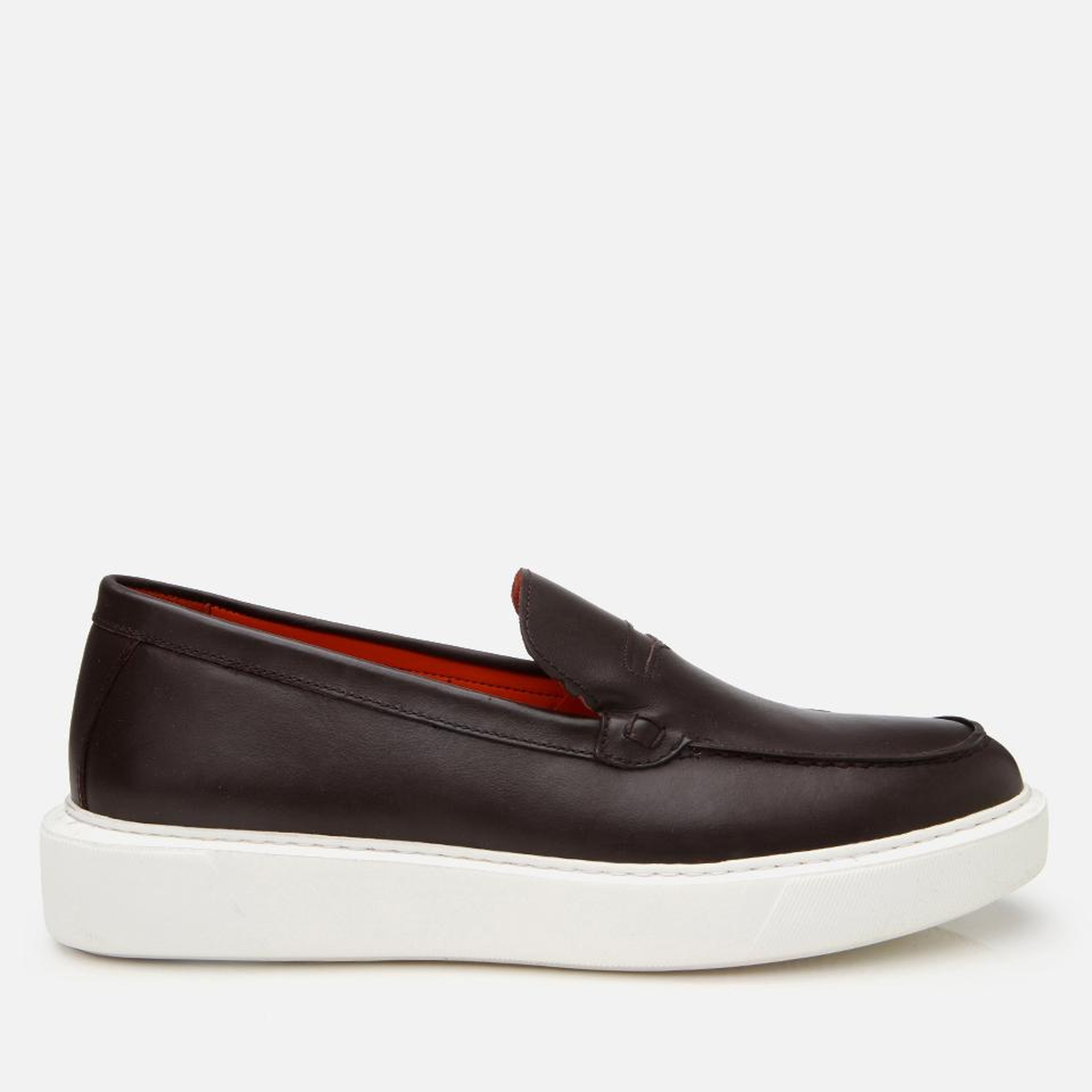 Erkek Deri Kahverengi Hafif Tabanlı Loafer