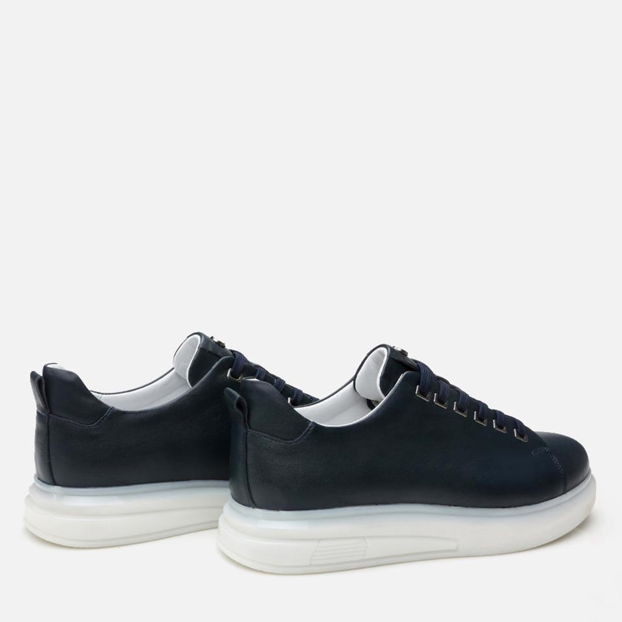 Erkek Deri Lacivert Günlük Ayakkabı