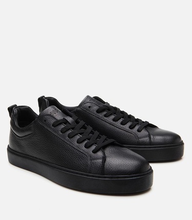  Erkek Deri Siyah Günlük Ayakkabı