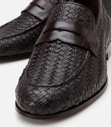  Erkek Deri Kahverengi Yumuşak Dokulu Klasik Loafer