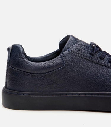  Erkek Deri Lacivert Günlük Ayakkabı