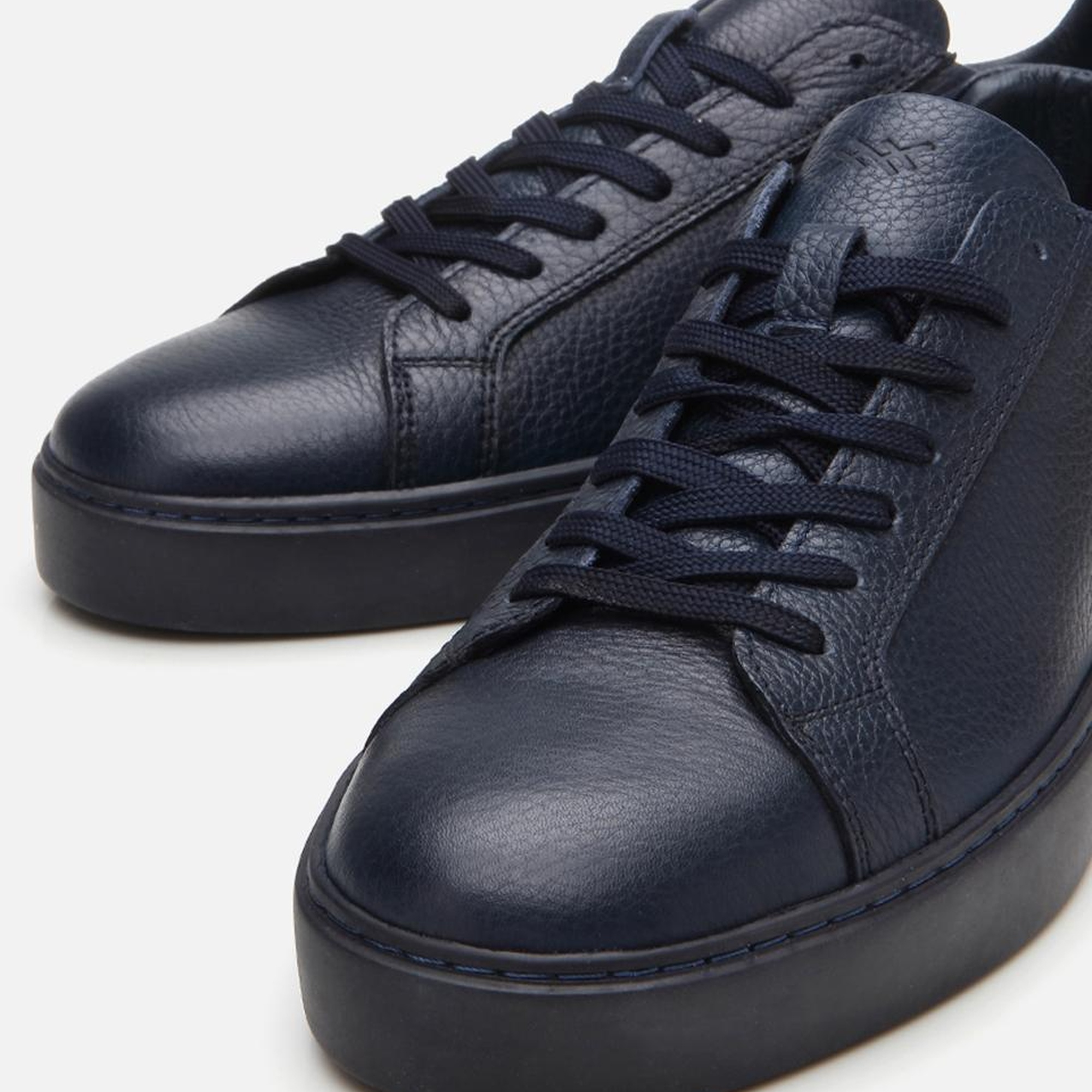 Erkek Deri Lacivert Günlük Ayakkabı