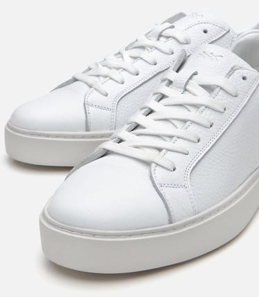  Erkek Deri Beyaz Günlük Ayakkabı