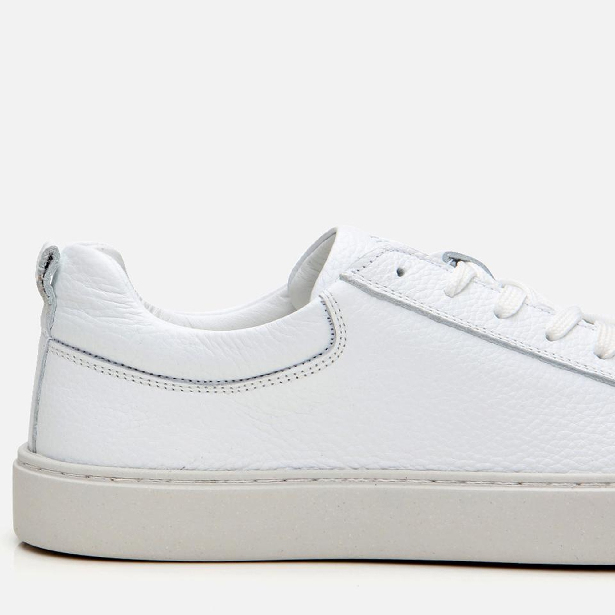 Erkek Deri Beyaz Günlük Ayakkabı