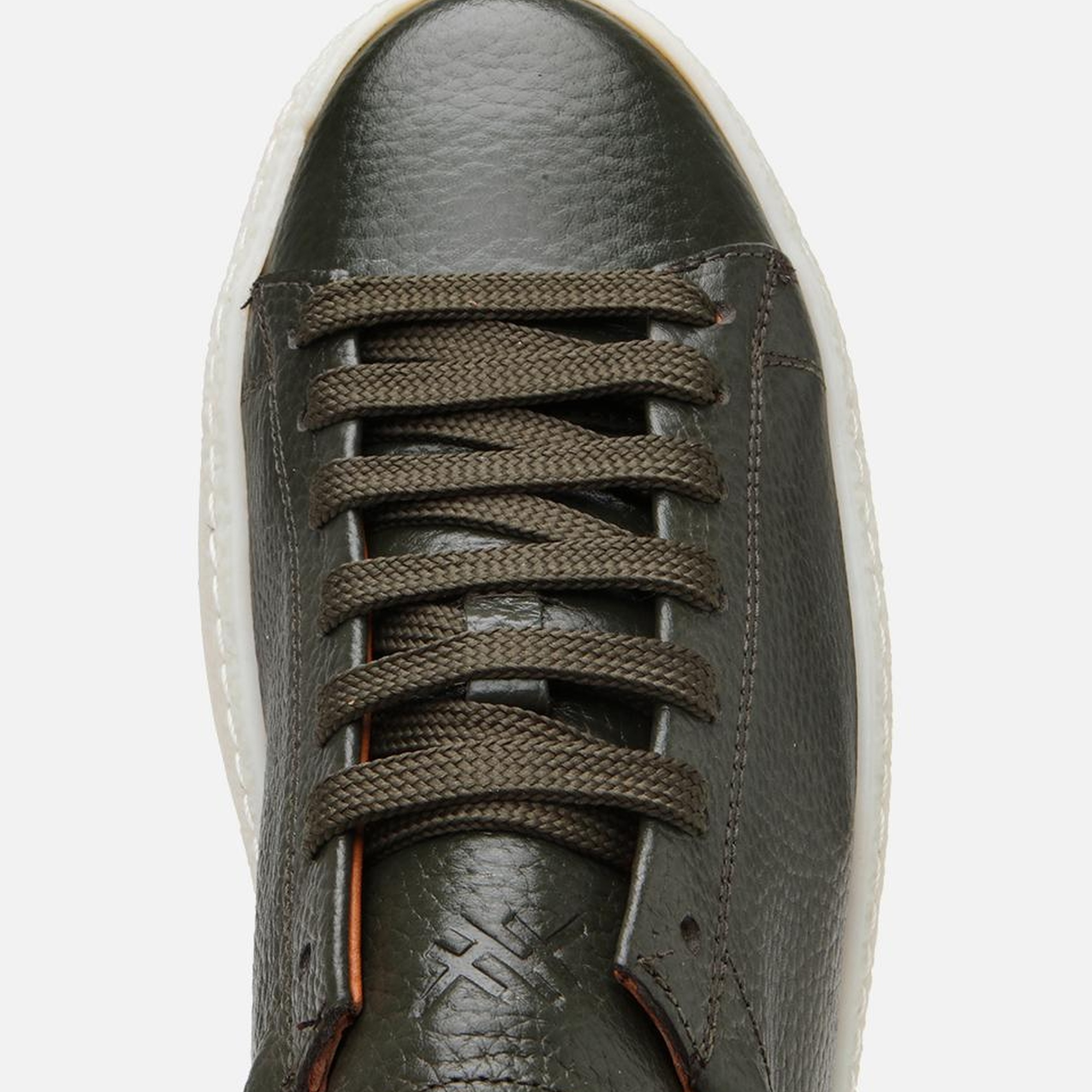 Erkek Deri Yeşil Günlük Ayakkabı