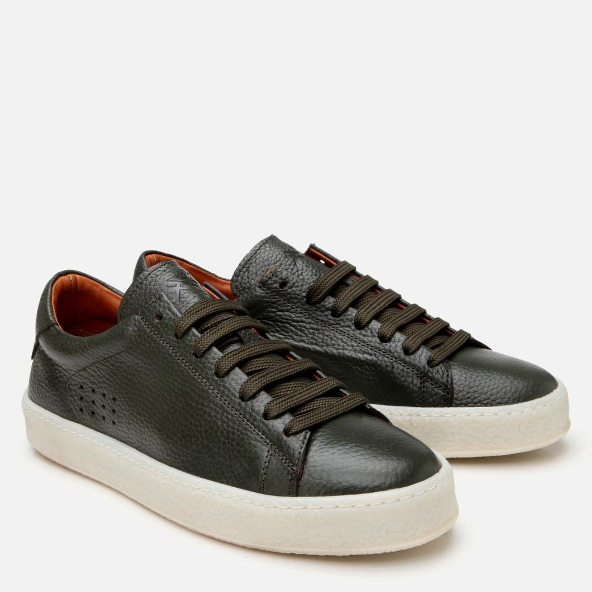 Erkek Deri Yeşil Günlük Ayakkabı