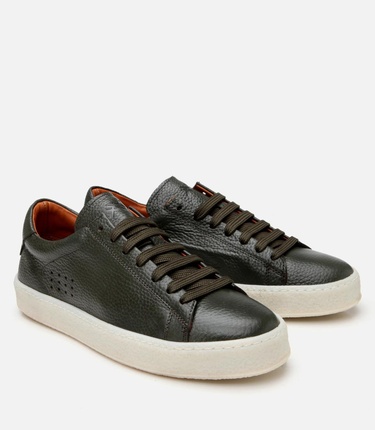  Erkek Deri Yeşil Günlük Ayakkabı