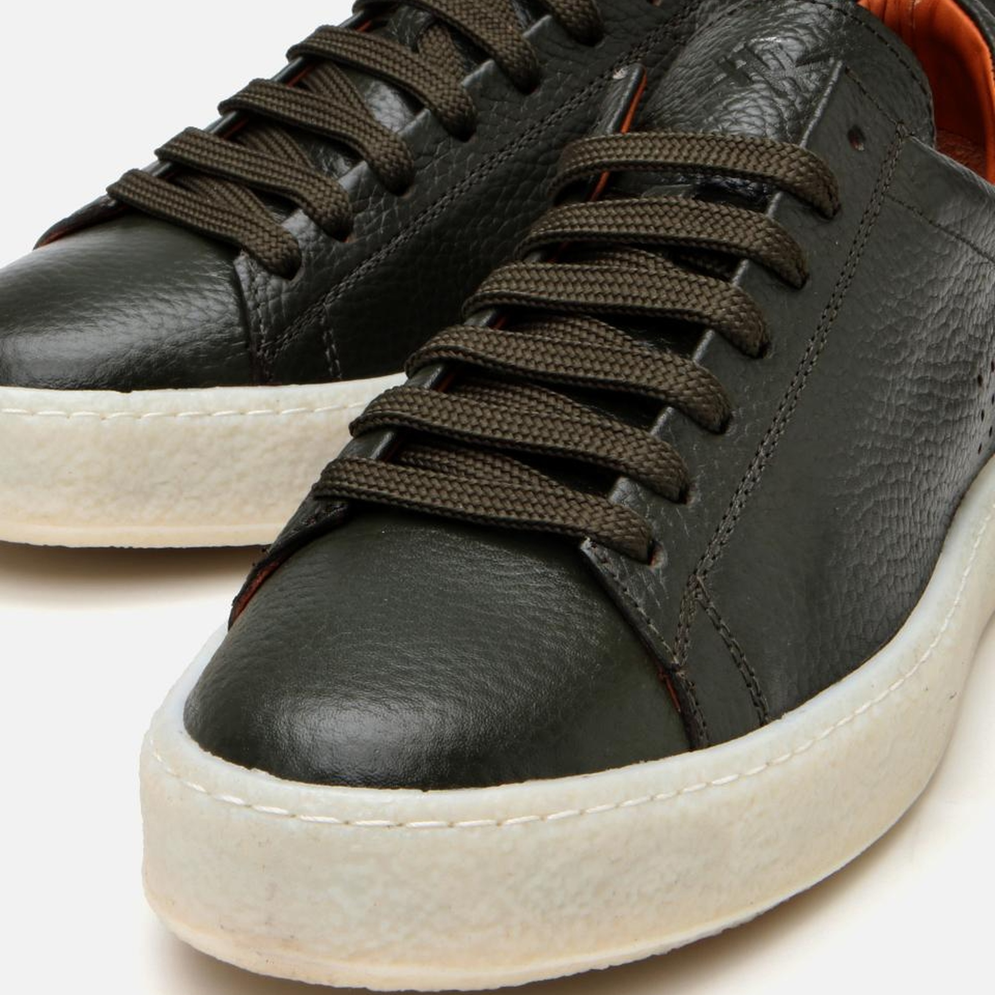 Erkek Deri Yeşil Günlük Ayakkabı