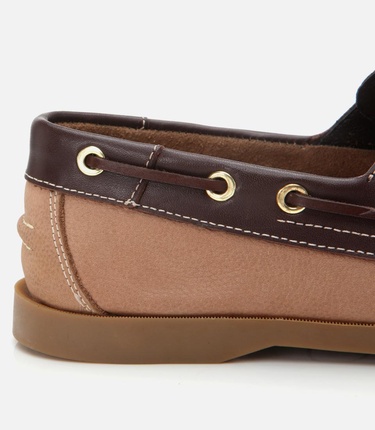  Erkek Nubuk Deri Vizon Bağcık Detaylı Günlük Loafer