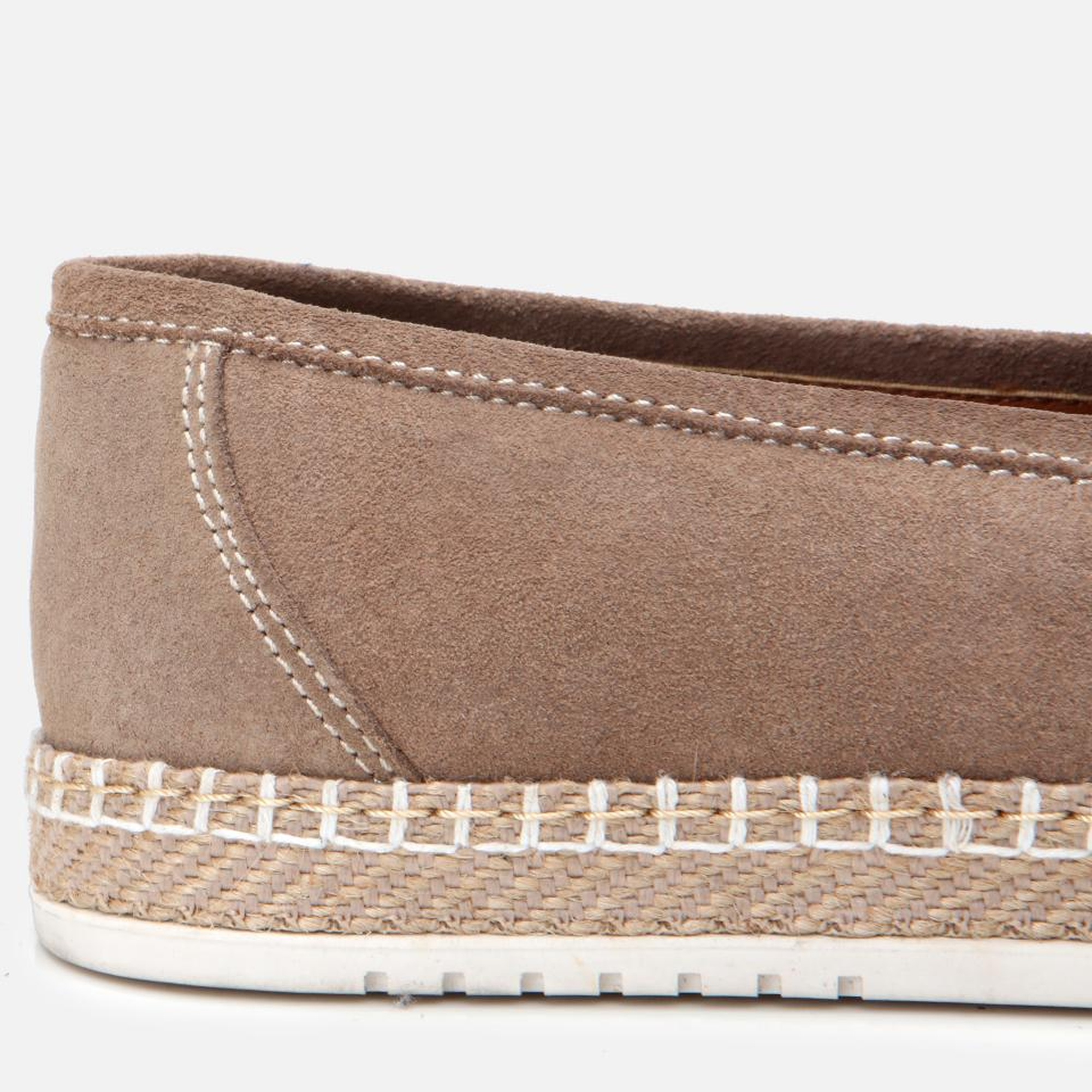 Erkek Süet Deri Bej Ultra Hafif Tabanlı Loafer