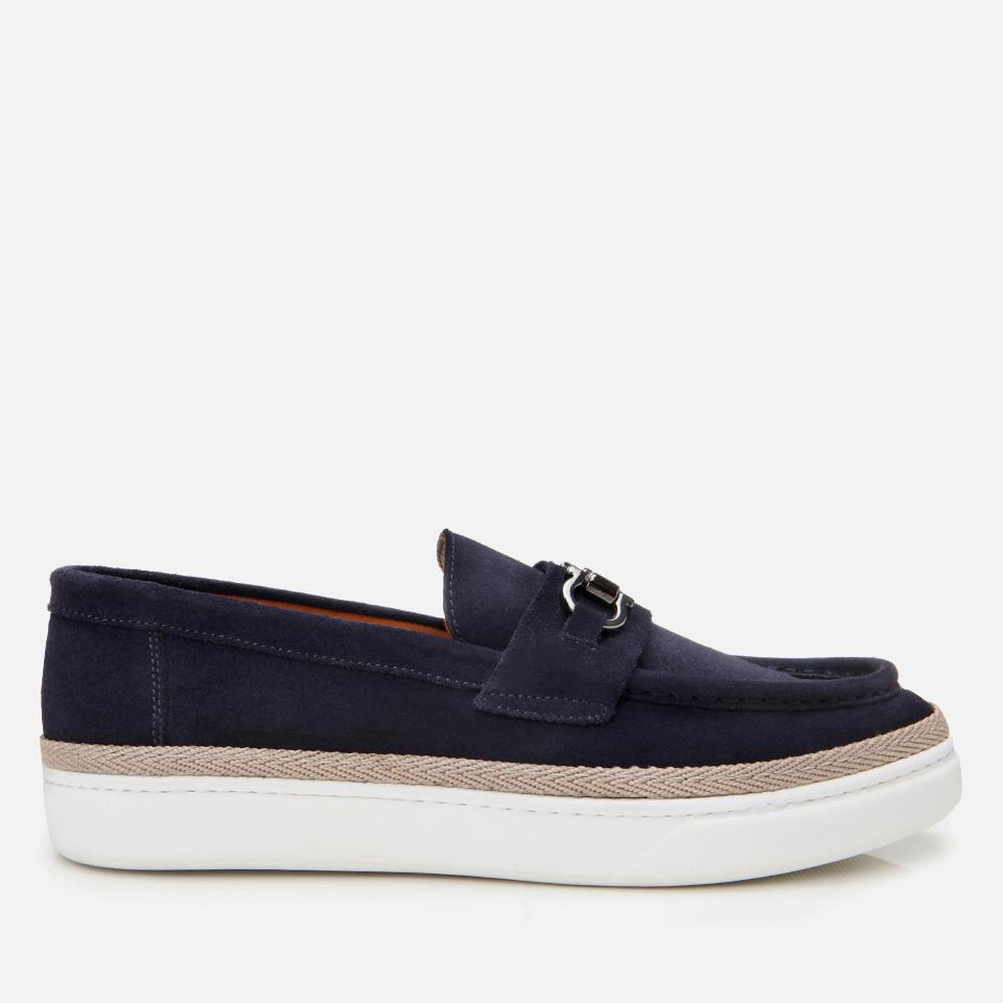 Erkek Süet Deri Lacivert Ultra Hafif Tabanlı Loafer