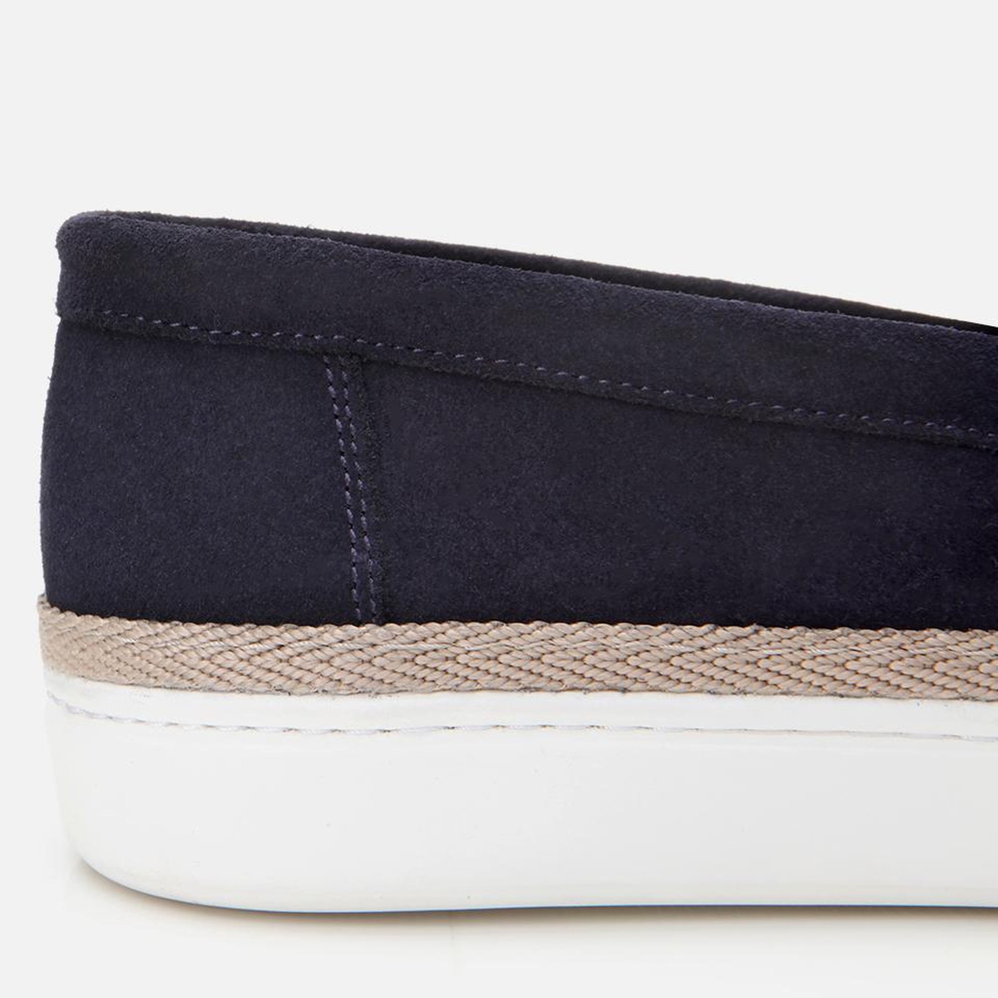 Erkek Süet Deri Lacivert Ultra Hafif Tabanlı Loafer